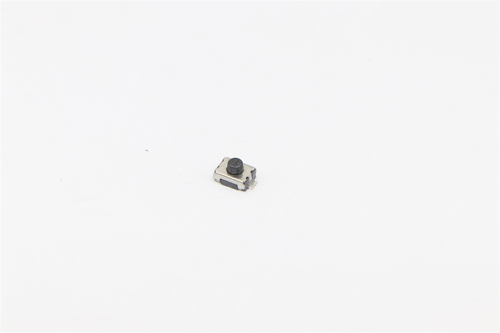 3*4*2.0黑色2PIN無定位柱平腳輕觸開關(guān)250G